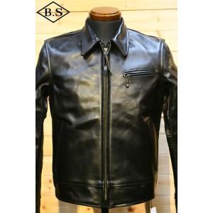 WAREHOUSE（ウエアハウス） ホースハイド ショート丈 レザーカーコート
