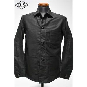 アトラクションズ Attractions アウター Lot.802 Black Moleskin C...