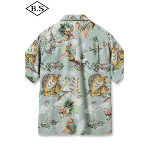 サンサーフ SUN SURF 半袖シャツ アロ...の詳細画像2
