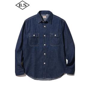 シュガーケーン SUGAR CANE 長袖シャツ Lot No. SC27852 / BLUE DE...
