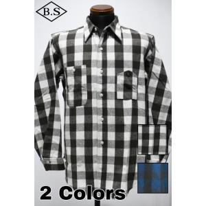 ビックヤンク BIG YANK 長袖シャツ Y1945 FLANNEL SHIRT BLOCK CH...