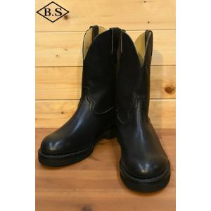 クッシュマン ブーツ CUSHMAN 29925 ROPER BOOTS ローパーブーツ ブラック