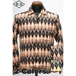 デラックスウエア DELUXEWARE 長袖シャツ AL-19L 50s ARGYLE