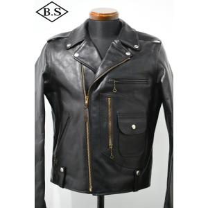 SRC-001-バフズナインシングルライダースJKT-SRC001-BUFFSNINE-バフズ