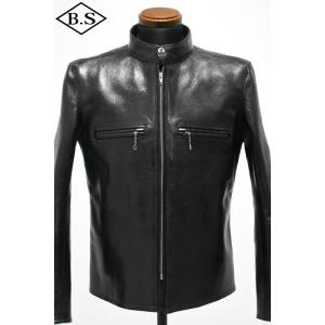 BOOTES ボーテス レザージャケット bts-urus-b Single Riders Jack...