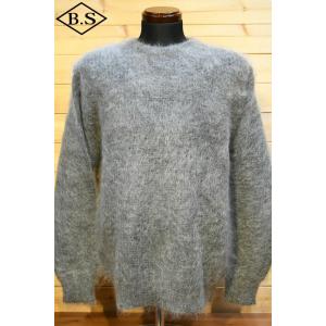 stein / MOHAIR GLITTER KNIT CREW NECK LS/ニット・セーター(厚手)/S/モヘア/GRY// stein◇MOHAIR GLITTER KNIT CREW NECK LS/ニット・セーター(厚手)/S