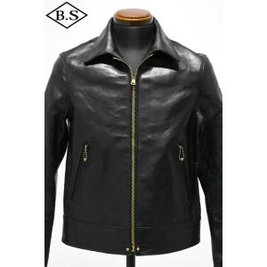 ファインクリーク＆コー FINECREEK＆CO レザージャケット ACJK049 Blue