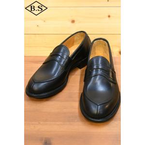 メイカーズ MAKERS シューズ CDVN-01 BUTT V TIP LOAFER BLACK ...