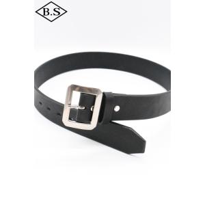 レインボーカントリー RAINBOW COUNTRY ベルト RCL-60010 LEATHER SINGLE PIN BELT シングルピンベルト BLACK ブラック｜BarnStormer2号店