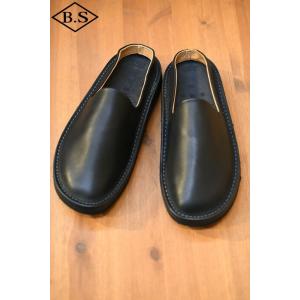 東京サンダル サンダル TOKYO SANDALS TS-C16 ASAGUTSU SLIP-ON BLACK ブラック｜barnstormer2