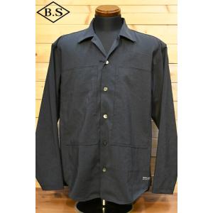 トロフィークロージング TROPHY CLOTHING Tシャツ TR23ss-405 "MONOCHROME"UTILITY L/S SHIRT チャコール