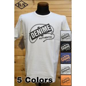 ドゥニーム ウエアハウス Tシャツ DENIME by WAREHOUSE Lot271 クルーネッ...