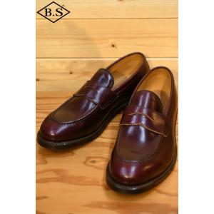 ウィールローブ WHEELROBE #15079 HEAVY STITCHING LOAFER BL...