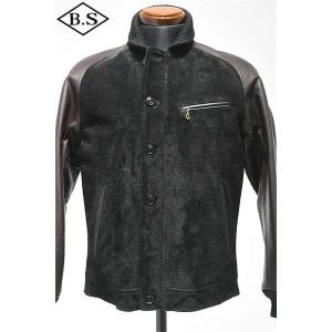 Y'2 Leather ステアハイド レザーパーカー 脱着フード ブラック 42 Y'2 LEATHER ワイツーレザー STEER OIL HOODED PARKA BLACK ステア