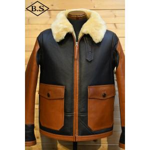 ワイツーレザー コロメールムートン TYPE B-6 Y'2 LEATHER : CELLULOID