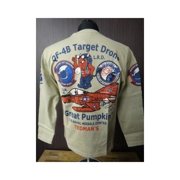 テッドマン セール 20%オフ ロンＴ Great Pumpkin TDLS-271 ベージュ/TE...