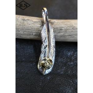 ファーストアローズ FIRST-ARROW's P-005L K18付きフェザー(S) ペンダントト...