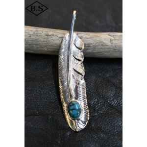 k18 ターコイズ付 平打メタル FIRST ARROW's（ファーストアローズ） K18付アラベスク・ターコイズ