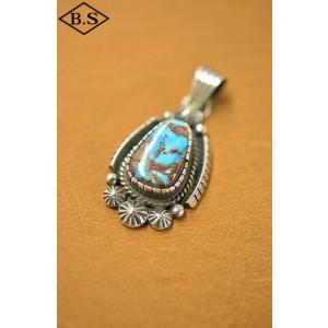 Navajo（ナバホ）Steven.J.Begay クロス ペンダントトップ