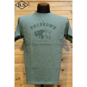 フェローズ PHERROW’S Ｔシャツ 24S-PT2-VA GREEN