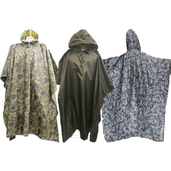 SC(ストームクロス)軽量ポンチョ(陸上自衛隊/迷彩/衣類/雨衣/防寒/小物/サバゲー/ミリタリー/...