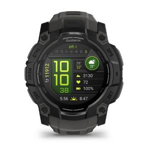 GARMIN(ガーミン)Instinct 3 AMOLED BLK 50mm(陸上自衛隊/装備品/G...