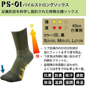 【ガッツマン】PS-01 ストロングパイルソッ...の詳細画像1
