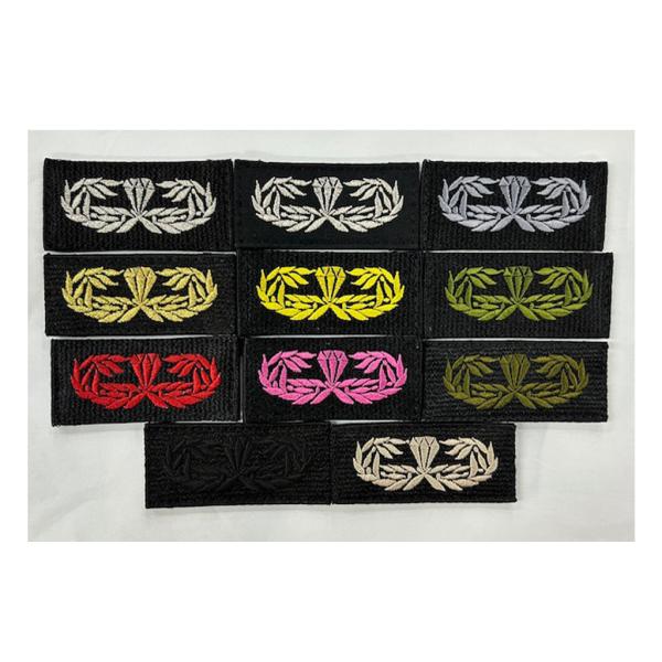 レンジャー徽章 BLK(陸上自衛隊/迷彩/ワッペン/ オリジナル/おみやげ/記念品/サバゲー/ミリタ...