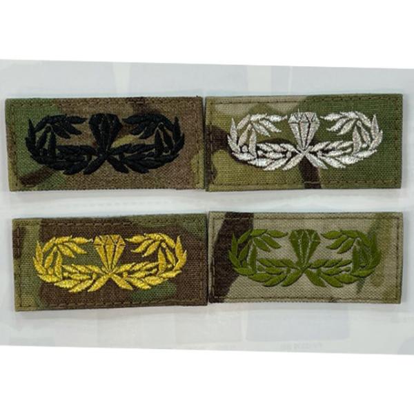 レンジャー徽章 マルチカモ(陸上自衛隊/迷彩/ワッペン/ オリジナル/おみやげ/記念品/サバゲー/ミ...