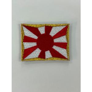 連隊旗ワッペン小(陸上自衛隊/迷彩/ワッペン/八条旗/おみやげ/記念品/サバゲー/ミリタリー/アウトドア)