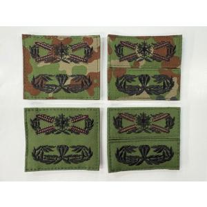 レンジャー・スキー徽章(陸上自衛隊/迷彩/ワッペン/ オリジナル/おみやげ/記念品/サバゲー/ミリタ...