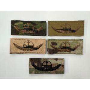 狙撃徽章2(陸上自衛隊/迷彩/ワッペン/スナイパー/ オリジナル/おみやげ/記念品/サバゲー/ミリタ...