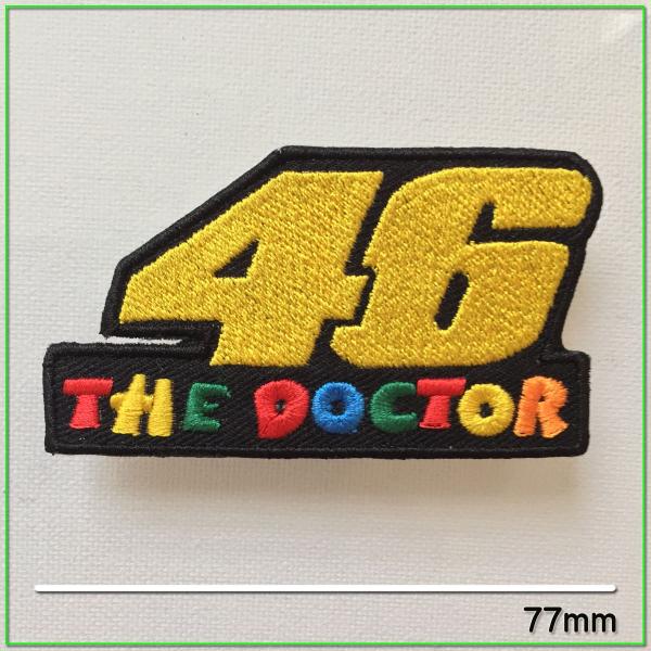 海外買付 ★ 高品質 ★ THE DOCTOR ★ 46 ★ ロッシ ★ 1点モノ ★ 刺繍ワッペン...