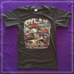 やわらか素材！VTG-T ロックTシャツ 両面プリント S・M・L・XL -  BOB DYLAN 数量限定｜baron4313uvular