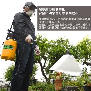 除草剤散布用 飛散防止カバー 泡除草噴口の詳細画像2