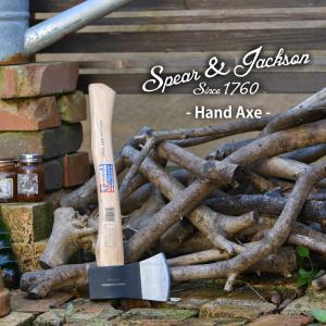 英国ブランド Spear＆Jackson ハンドアックス 斧 手斧 小サイズ