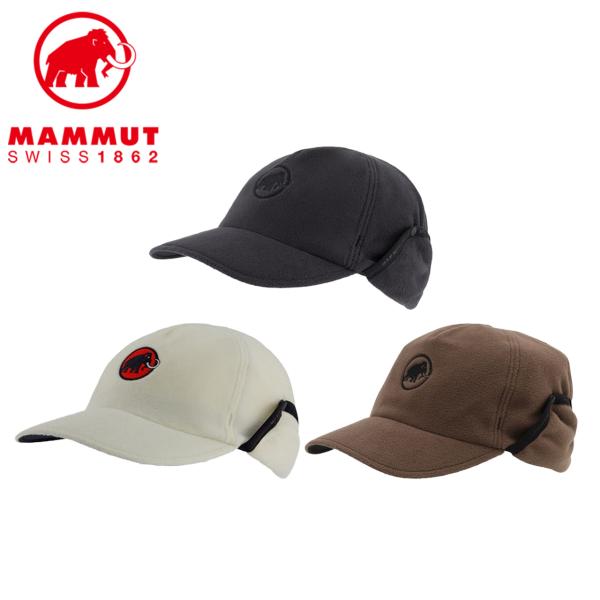 MAMMUT マムート Excursion Fleece Cap AF black soil oat...