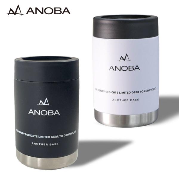 ANOBA アノバ バキューム缶ホルダー 選べる2カラー ブラック ホワイト