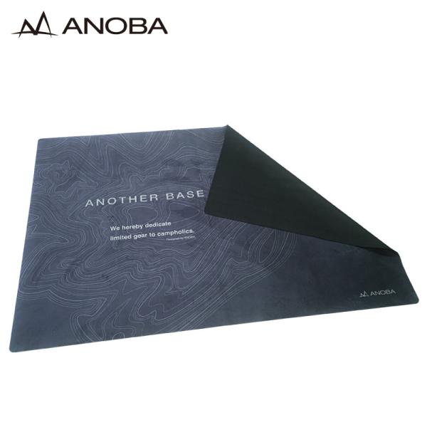 ANOBA アノバ ユーティリティラグ ラバーマット 1900 トポグラフィー キャンプ テント ア...