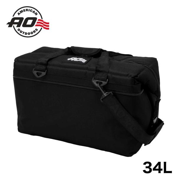 AO Coolers エーオークーラーズ 36パック キャンバス ソフトクーラー 34L ブラック ...