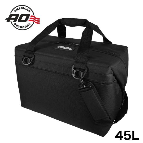 AO Coolers エーオークーラーズ 48パック キャンバス ソフトクーラー 45L ブラック ...