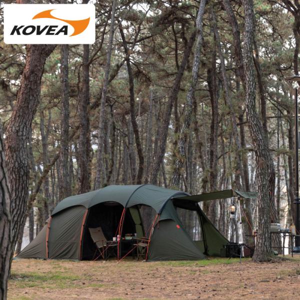 正規販売 KOVEA コベア GHOST PLUS Khaki ゴーストプラス カーキ テント 大型...