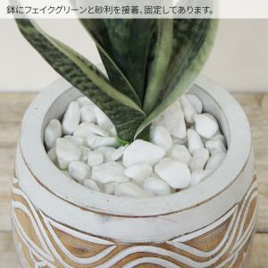 サンセベリア 人工観葉植物 フェイクグリーン ...の詳細画像5