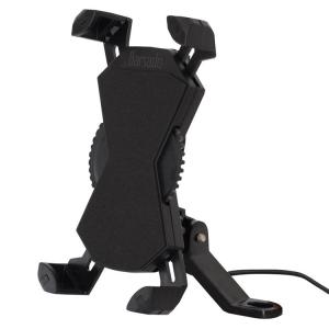 バイク スマホホルダー スマホ 充電 ホルダー スマホスタンド