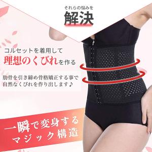 コルセット ＼2点目半額クーポン/ くびれ ウ...の詳細画像5