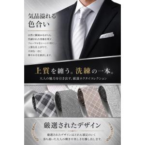 ネクタイ 結婚式 親族 シルバー 4点 セット...の詳細画像4