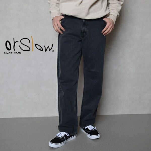 メンズ Orslow オアスロウ 101 DAD&apos;S FIT DENIM PANTS デニムパンツダ...