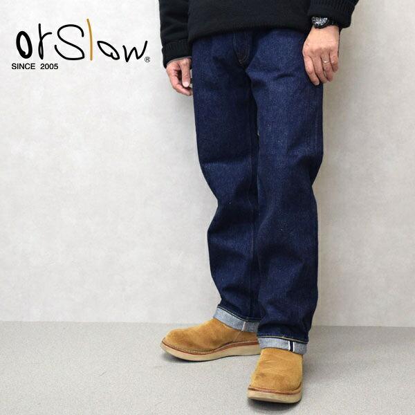 メンズ Orslow オアスロウ  105XX THE 1950S SELVEDGE DENIM セ...