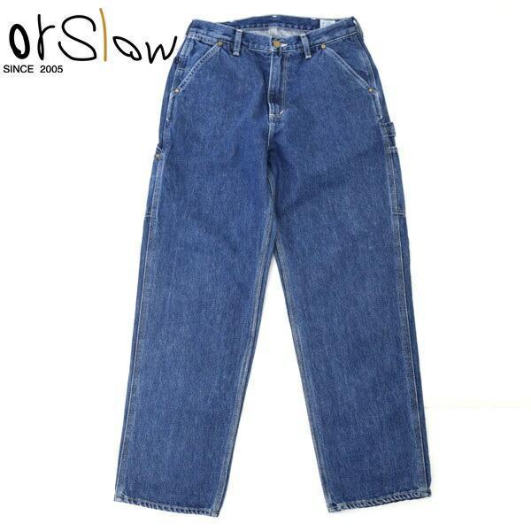 メンズ Orslow オアスロウ  LOOSE FIT PAINTER PANTS 6 MONTH ...