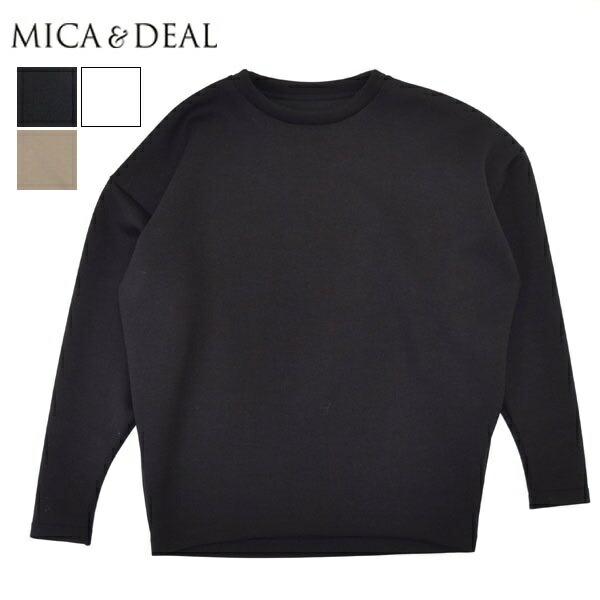 レディース　MICA&amp;DEAL　マイカアンドディール　スキューバニットプルオーバー  スウェット　カ...